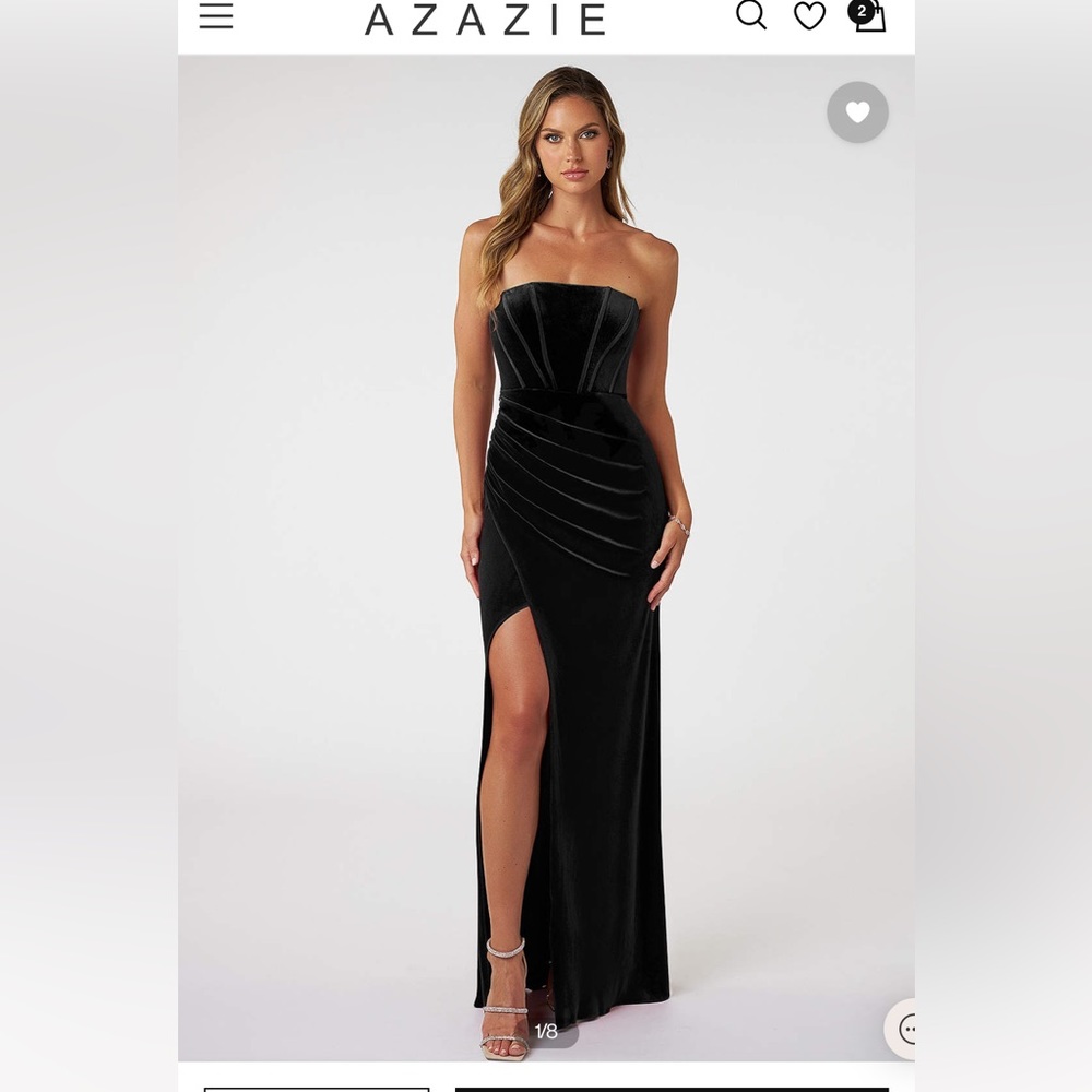 Black formal dress